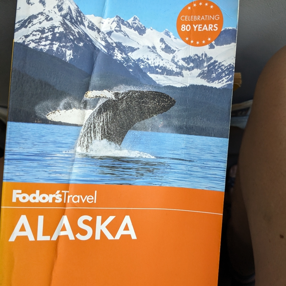 Alaska 510 pages travel Fodors Denali national park glacier whales art